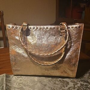 Patricia Nash Metalic Zancona Tote  Shoulder Bags